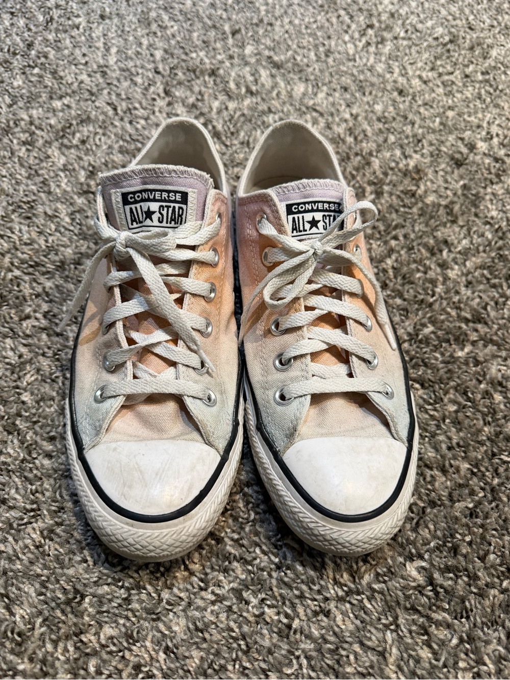 Converse Low Top Sneakers - Pastel Rainbow
